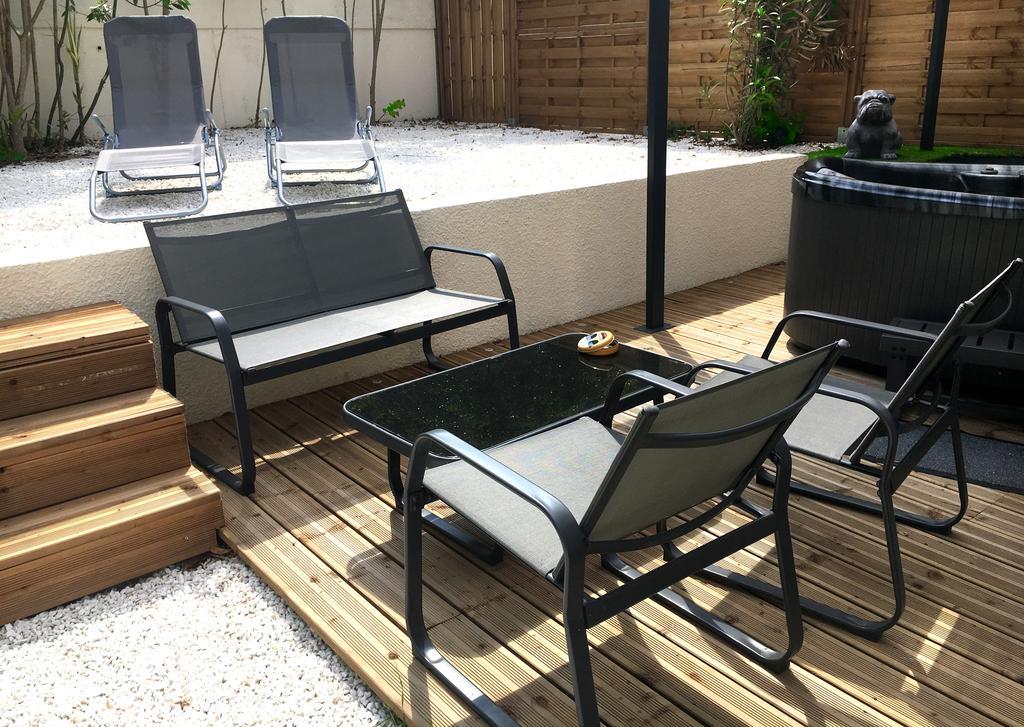 Loft Spa - Cote Chateau. Carcassonne Bagian luar foto