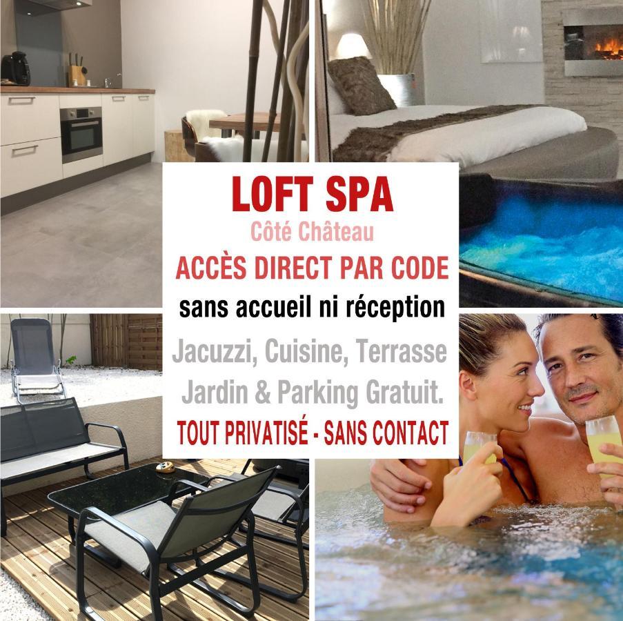 Loft Spa - Cote Chateau. Carcassonne Bagian luar foto